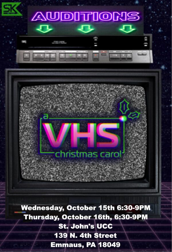 Star of the Day Announces Open Auditions for VHS Christmas Carol in Emmaus