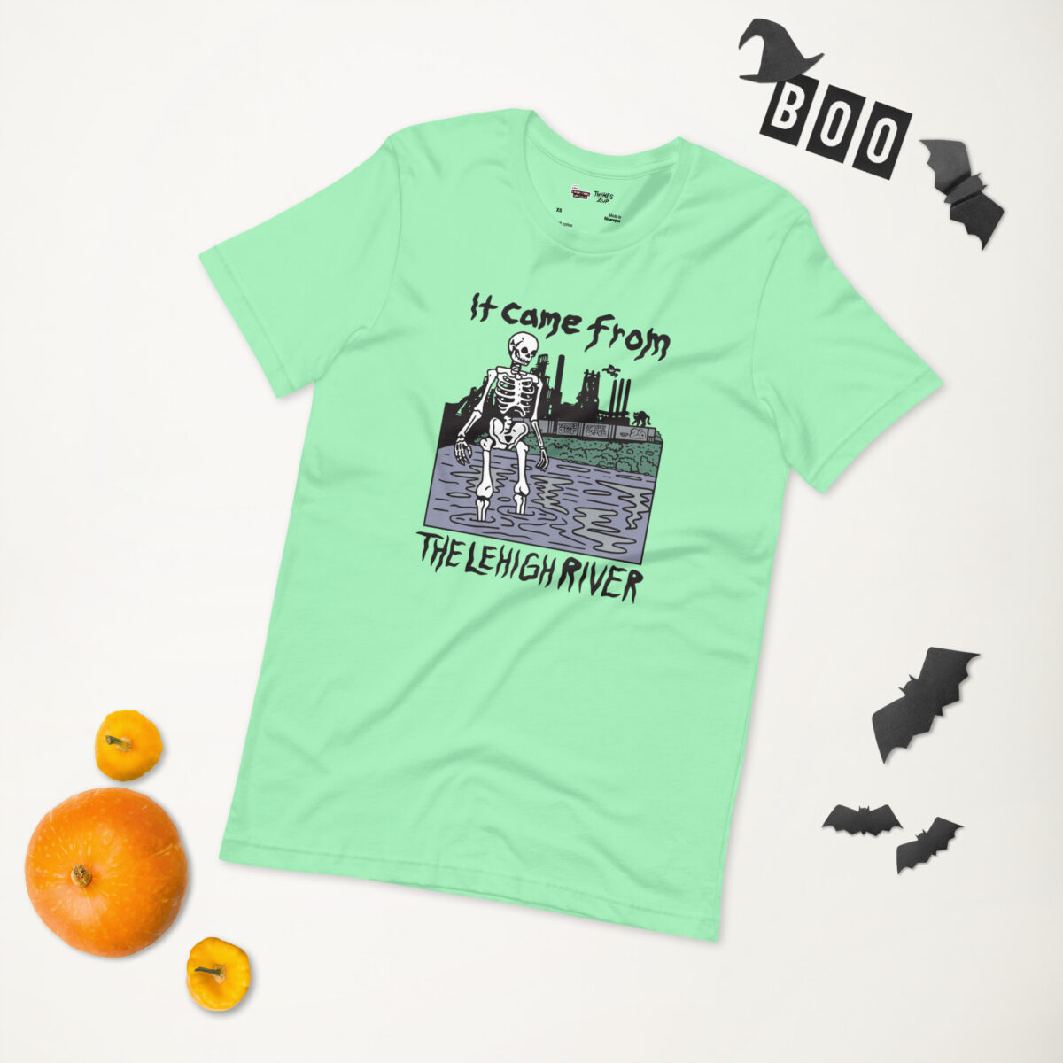 It Came From the Lehigh River 2026 Skeleton Crawl shirt by Thymes Zup