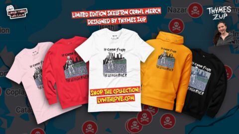 2026 Skeleton Crawl shirts created with Thymes Zup
