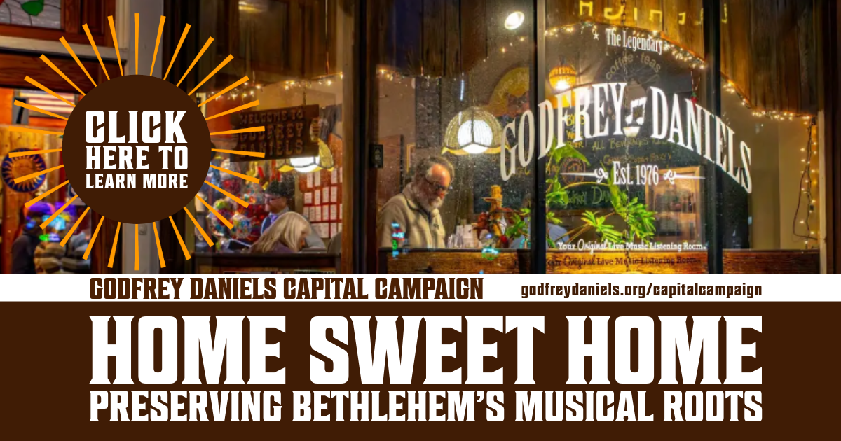 Godfrey Daniels Home Sweet Home capital campaign